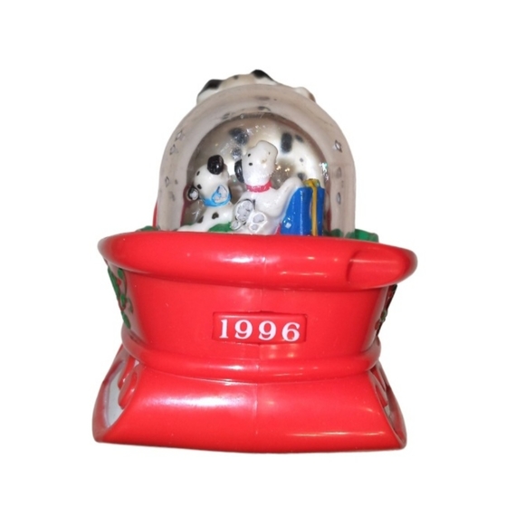 Vintage SET (2) 1996 Hallmark & Disney 101 Dalmatians Christmas Ornaments - Picture 12 of 14